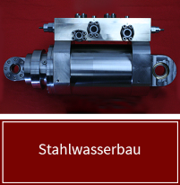Anwendungsfall Stahlwasserbau - Burre Hydraulik fertigt u.a. doppeltwirkende Teleskophydraulikzylinder für den Off-Shore-Einsatz